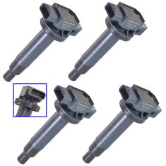 00-08 Toyota, Scion Multifit w/1.5L Ignition Coil Set of 4 (Delphi)