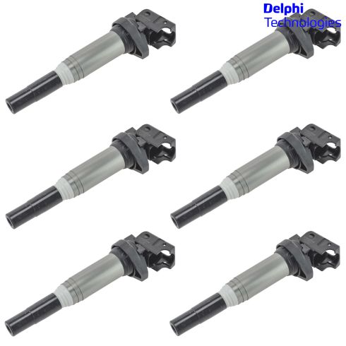 10-15 BWM Multifit Ignition Coil Set of 6 (Delphi)