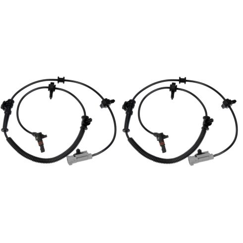 06-10 Jeep Commander; 05-10 Grand Cherokee Front Wheel ABS Sensor w/Harness Pair