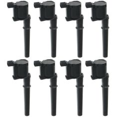 97-08 Ford Lincoln Mercury 4.6L 5.4L DOHC Multiuse Ignition Coil (SET OF 8) (MOTORCRAFT)