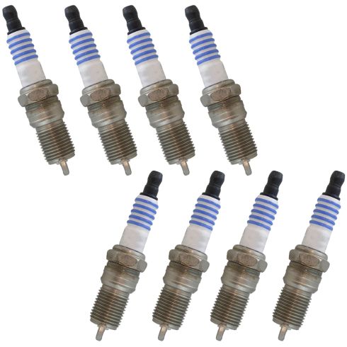 94-11 GM; 78-13 Ford; 78-13 Ford, Lincoln, Mercury SP493 Spark Plug (Set of 8) (Motorcraft)