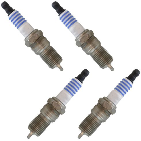 94-11 GM; 78-13 Ford; 78-13 Ford, Lincoln, Mercury SP493 Spark Plug (Set of 4) (Motorcraft)