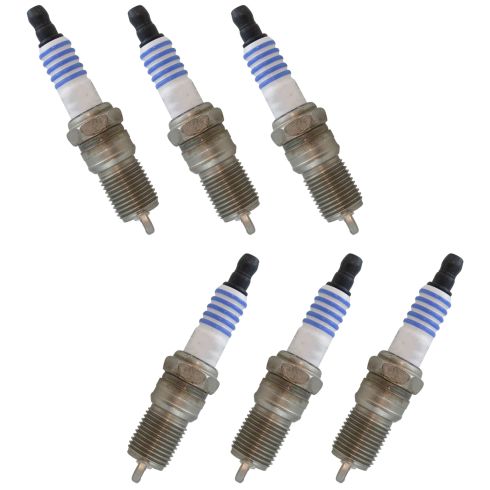 94-11 GM; 78-13 Ford; 78-13 Ford, Lincoln, Mercury SP493 Spark Plug (Set of 6) (Motorcraft)