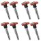 05-14 Audi A4, A5, A6, A7, A8, Q5, Q7, R8, S4, S5, S6, S8, SQ5 Touareg Ignition Coil Set of 8 (VW)