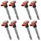 05-14 Audi A4, A5, A6, A7, A8, Q5, Q7, R8, S4, S5, S6, S8, SQ5 Touareg Ignition Coil Set of 8 (VW)