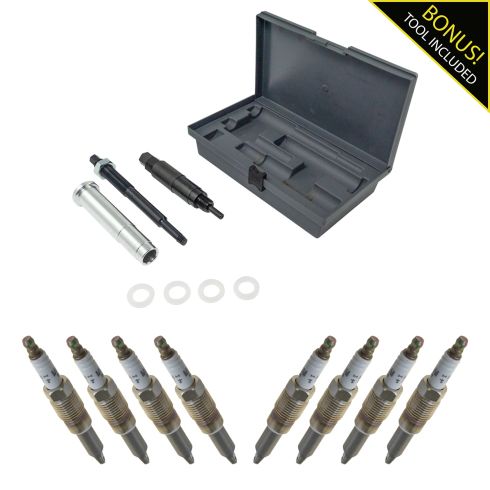 Ford 5.4L Motorcraft Plugs & Lisle 65600 Broken Plug Removal Tool Set
