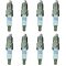 AC DELCO Iridium Spark Plug Set of 8  (41-110) (AC Delco)