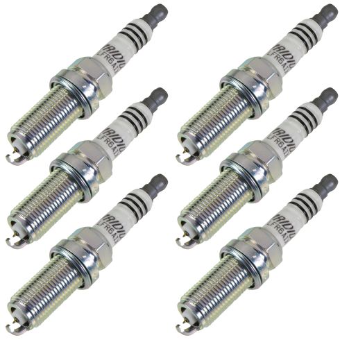 NGK Laser Iridium Spark Plug Set of 6 (6619)