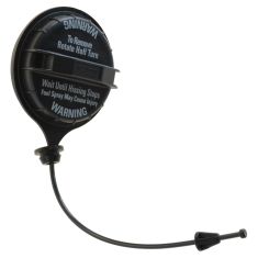83-08 Ford Full, Mid Size SUV, Pickup, Van Non Locking Fuel Tank Gas Cap w/Tether Strap (Motorcraft)