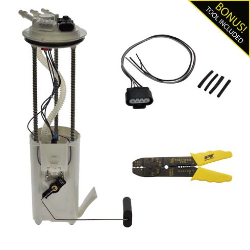 96 Chevy S10 GMC Sonoma Isuzu Hombre PU 2.2L Fuel Pump Module w/Crimping Tool