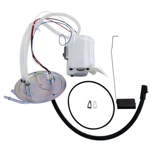 99-04 F250SD, F350SD w/Gas Eng, FED Emis, 142 In, 156 In WB) Frt Center Tank Mtd Fuel Pmp w/Snd Unit