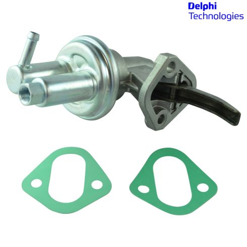 70-88 AMC; 71-90 Jeep Multifit w/6 Cyl Engine Mounted Mechanical Fuel Pump w/Gasket (Delphi)