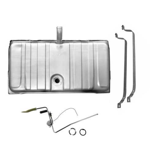 1969 Chevy Camaro Fuel Tank 18 Gal with filler neck, straps, and sending unit Kit