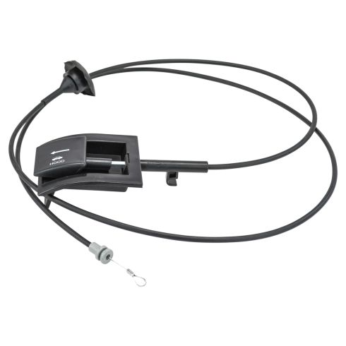 87-91 Ford Bronco, F150, F250, F350 Hood Release Cable w/Pull Handle