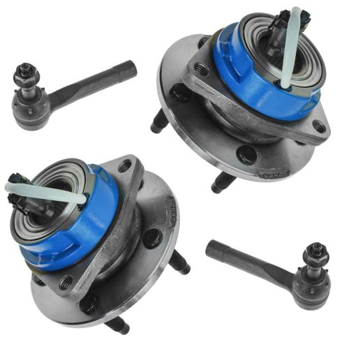 97-01 Chevy, Olds, Pontiac Multifit Wheel Hub & Outer Tie Rod Kit (Set of 4)