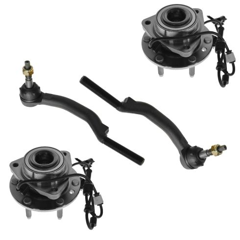 03-06 Chevy Truck Front Hub & Bearing Assy with Outer Tie Rods