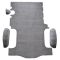 96-02 GMC Savana 1500 Cargo Area Carpet 7715 Gray