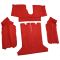 84-87 Chevrolet Corvette Cargo Area Carpet 8801 Flame Red
