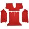90-93 Chevrolet Corvette Cargo Area Carpet 8801 Flame Red