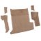 92-93 GMC Jimmy Cargo Area Carpet 4305 Oxblood
