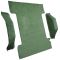 74 Chevrolet Blazer Cargo Area Carpet 801 Black
