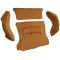 72-78 American Motors Gremlin Cargo Area Carpet 9205 Cognac