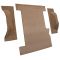 75-80 Chevrolet C10 Suburban Cargo Area Carpet 4305 Oxblood