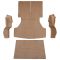 84-86 Dodge Conquest Cargo Area Carpet 801 Black