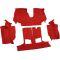 94-96 Chevrolet Corvette Cargo Area Carpet 8801 Flame Red