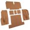 70-75 Chevrolet Corvette Cargo Area Carpet 10 Dark Brown