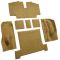 68 Chevrolet Corvette Cargo Area Carpet 10 Dark Brown