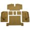 68 Chevrolet Corvette Cargo Area Carpet 10 Dark Brown