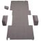 99-03 Dodge Ram 3500 Van Extended Cargo Area Carpet 801 Black