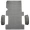 92-99 Ford E150 Regular Van Cargo Area Carpet 912-Ebony