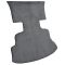 91-93 Nissan 240SX Cargo Area Carpet 852-Silver