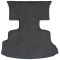 91-93 Nissan 240SX Cargo Area Carpet 852-Silver