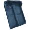 88-91 Honda Civic Passenger Area Carpet 885 Light Maroon
