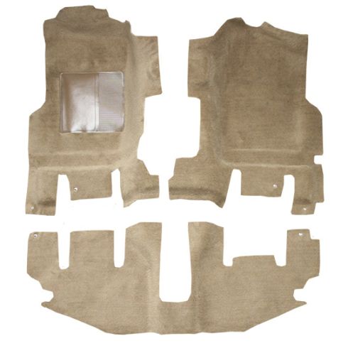 97-06 Jeep Wrangler Passenger Area Carpet 879A Dark Slate