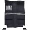 64-64 Ford Mustang Passenger Area Carpet 01 Black