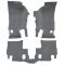 2007-2010 Jeep Wrangler 2 Door 801 Black Passenger Area Carpet