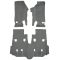 2007-2010 Jeep Wrangler Unlimited 4 Door 801 Black Passenger Area Carpet