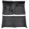 63-65 Ford Falcon Complete Carpet 01 Black