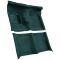 63-65 Ford Falcon Complete Carpet 05 Aqua