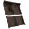63-65 Ford Falcon Complete Carpet 10 Dark Brown