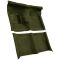 63-65 Ford Falcon Complete Carpet 14 Moss Green