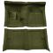 63-65 Ford Falcon Complete Carpet 14 Moss Green