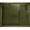 63-65 Ford Falcon Complete Carpet 14 Moss Green