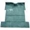 55-59 GMC Truck Complete Carpet 05 Aqua