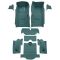 67 Chevrolet Corvette Complete Carpet 15 Teal