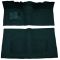 60-62 Ford Galaxie Complete Carpet 33 Dark Teal